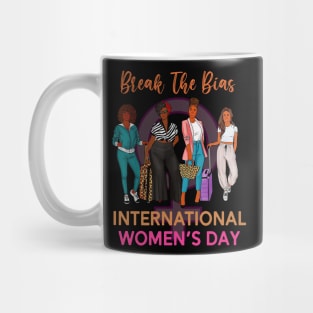 break the bias international womens day 2024 Mug